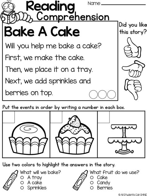 reading resources freebie comprehension  fun activities