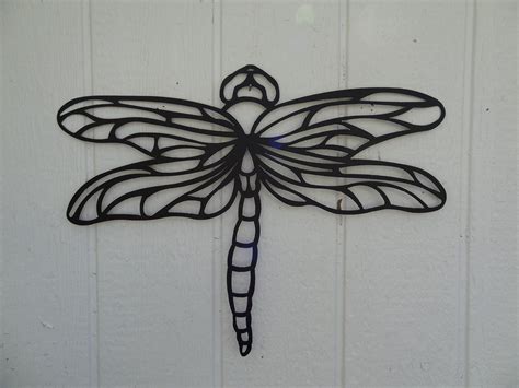 Custom Dragonfly 2ft Metal Wall Art Home Garden Kitchen