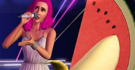 Katy Perry Becomes A Sim In New The Sims Showtime Game