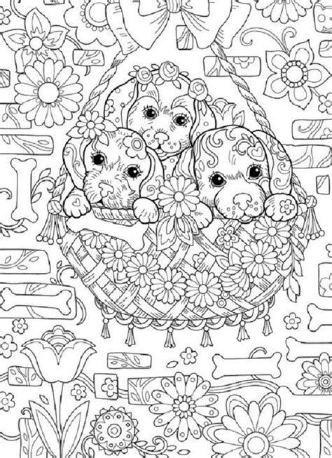 cute coloring page hard