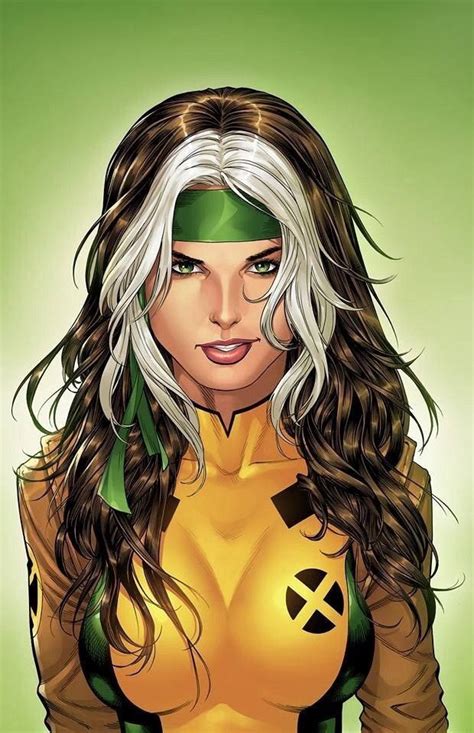 Geniales Ilustraciones De Rogue Titania X Men Marvel Cómics