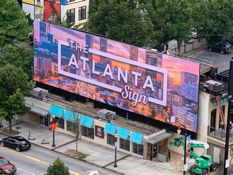 downtown atlanta digital billboards  digital billboards  downtown atlanta ga
