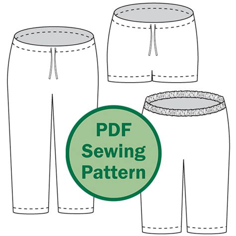 printable pajama pattern