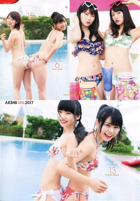 Akb48 Senbatsu Members 5 10 Akb48 Mizugi Surprise Happyou 2017 Akb48総