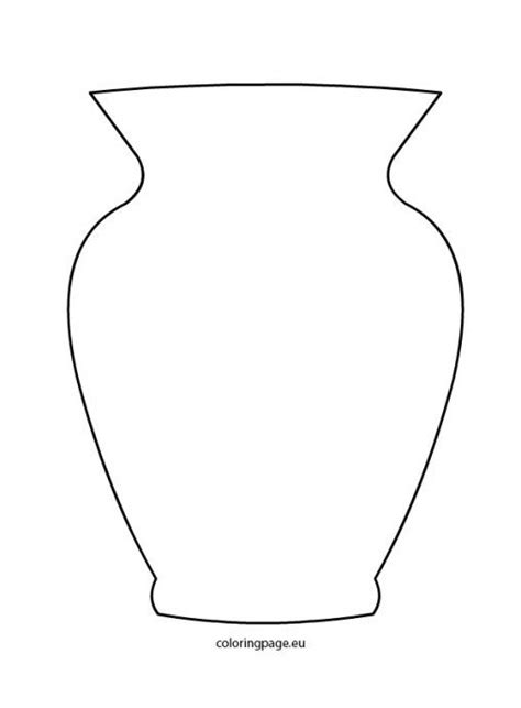 printable vase template printable templates web
