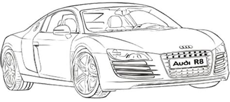 audi  coupe coloring page coloring pages cars coloring pages