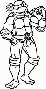 Coloring Pages Donatello Ninja Turtles Comments sketch template
