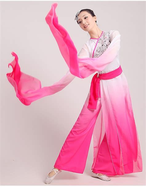 chinese folk ink water sleeves dance costumes classical long sleeves