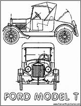 Model Ford Coloring Henry Pages 1920s Car Cars Color Modern Kids History Drawn Printable Auto Drawings Models Getcolorings Print Book sketch template