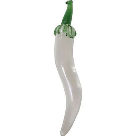 glas glass chili pepper dildo sex toys and adult novelties