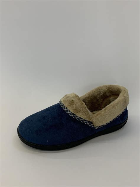 padders pantoffel blauw dames pantoffel tirol mellow schoenen luca