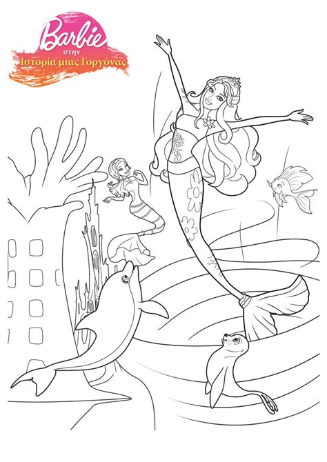 barbie mermaidia coloring pages images   finder