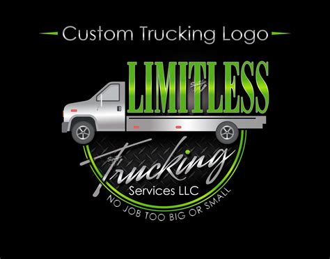 custom trucking logo company logo truck company logo transport logo