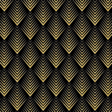 black gold art deco pattern  artonwear redbubble