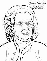 Coloring Pages Bach Johann Sheet Colouring Coloringcafe Music Printable Pdf Strauss Choose Board Template sketch template