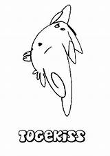 Coloring Pages Pokemon Printable Togetic Template Coloringme sketch template