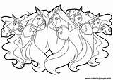 Coloring Horse Horseland Pages Girls Printable Chilli Print Getcolorings sketch template