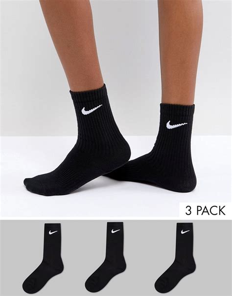 Nike 3 Pack Black Crew Socks Black Gay Times Uk £11 00
