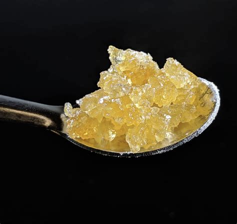 sugar crystalized thc  double bear concentrates cannabis product