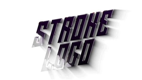stroke lines logo  deznto videohive