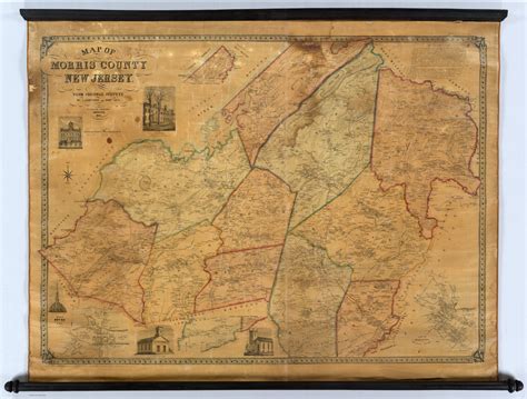 Map Of Morris County New Jersey David Rumsey Historical Map Collection