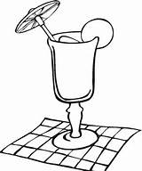 Coloring Pages Juice Lemonade Glass Colouring Water Drinks Cocktail Drawing Cup Template Getdrawings Napkin Animation Comics Unique Jars Popular sketch template