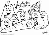 Coloring Vegetables Pages Healthy Health Printable Fruits Colouring Nutrition Kids Eating Lifestyle Vegetable Fitness Salad Good Food Choices Habits Fruit sketch template