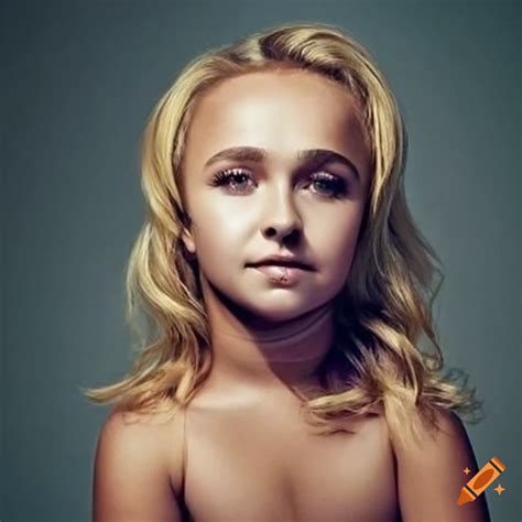 Hayden Panettiere As An 8 Year Old On Craiyon