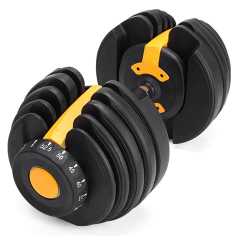adjustable dumbbells weight sets lbs exercise fitness pcs strength training  ebay
