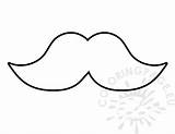 Mustache Moustache Coloringpage sketch template