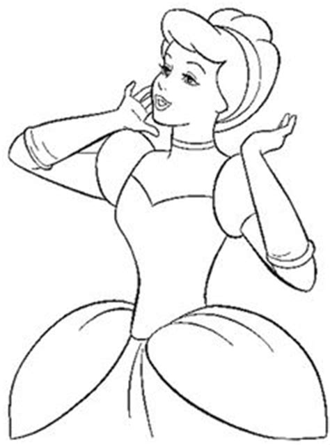 princess cinderella dance coloring page coloring pages pinterest