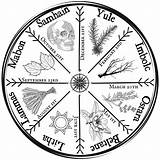 Pagan Sabbats Sabbat Wiccan Witches Wicca Roda Heidnische Magick Buch Calendar Pagans Hexe Spirituell Sachen Mystisch Sabbath Spirituality Witchcraft Brew sketch template