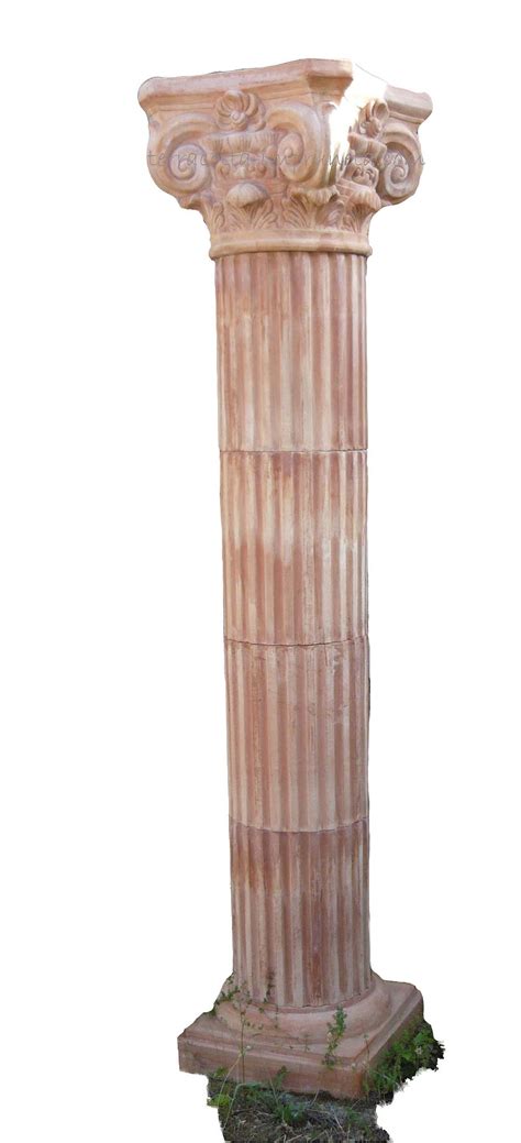 termuehlen terracotta impruneta korintische terracotta saeule