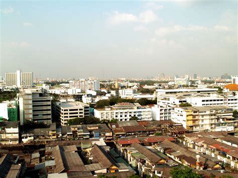 bangkok top view  stock photo public domain pictures