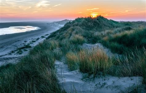 oboi nederland dunes friesland ameland kartinki na rabochiy stol