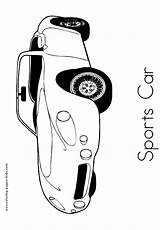 Coloring Car Pages Transportation Printable Color Cars Kids Sheets Found Sports sketch template