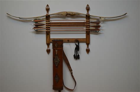 bow arrow rack archery bows archery hunting bow hunting bow rack bow hanger knife display