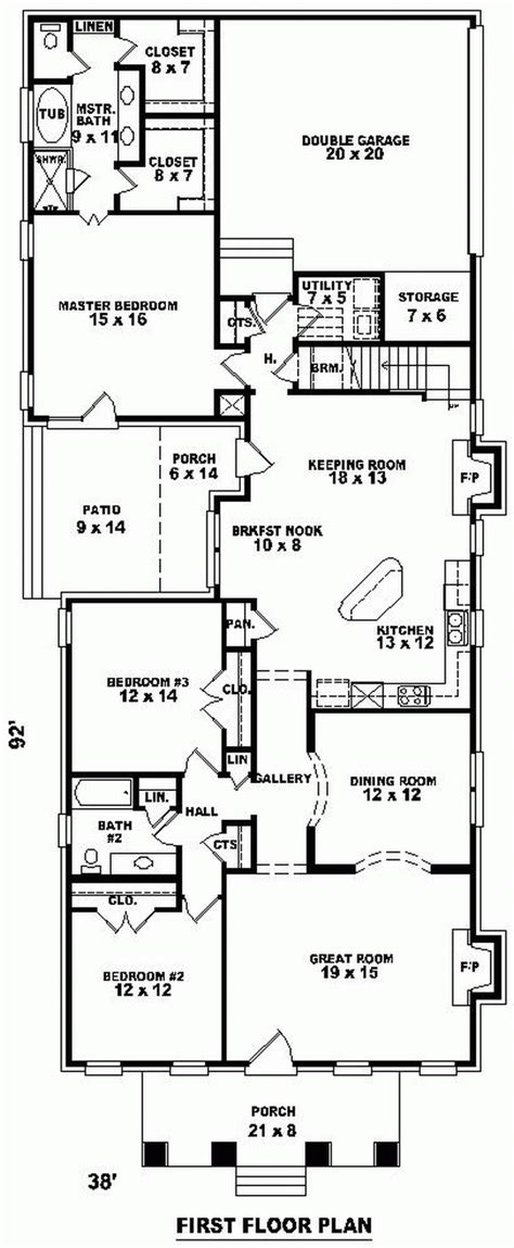house plan  craftsman style   sq ft  bed  bath