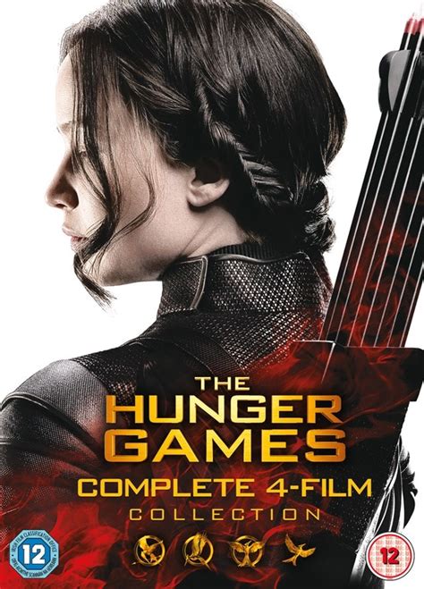 hunger games complete  film collection dvd box set  shipping   hmv store