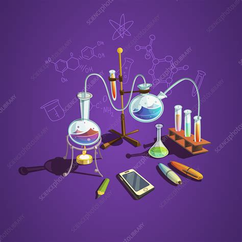 chemistry illustration stock image  science photo library