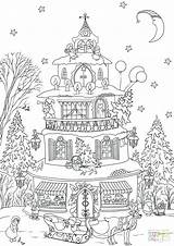 Navidad Colouring Colorear Gingerbread Disegno Getcolorings Playmobil sketch template