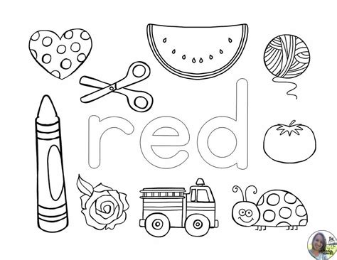 learning  colors coloring pages preschool color activities