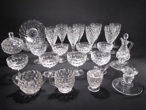 Fostoria Glassware American Pattern Series Not Necessarily These