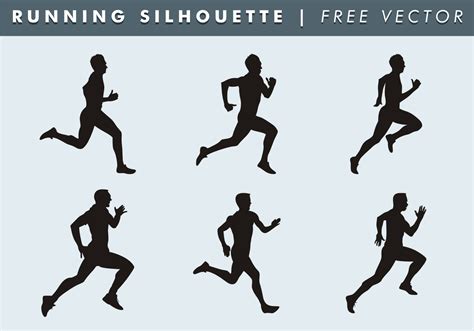 running silhouette  vector   vector art stock graphics images