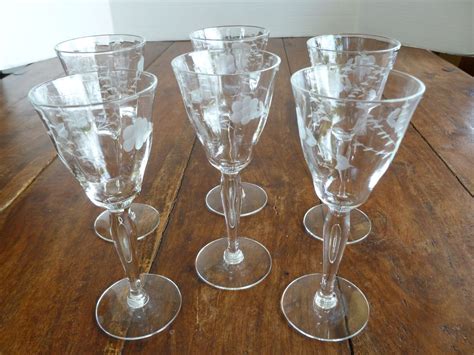 Antique Crystal Wine Glasses Identification David Simchi