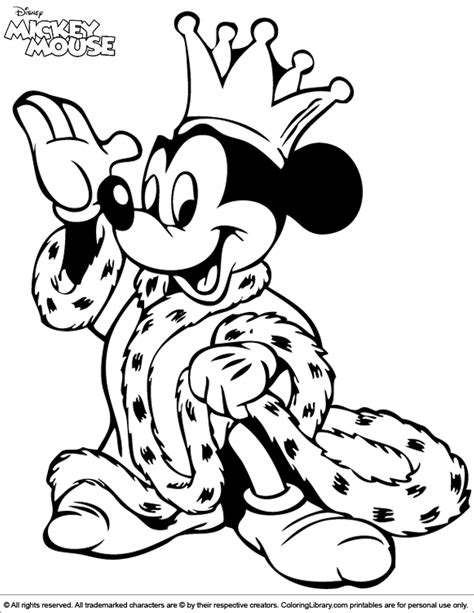 mickey mouse  coloring sheet coloring library