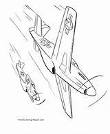 Coloring Pages Airplane Color Airplanes Planes Printable Print Aircraft Popular sketch template