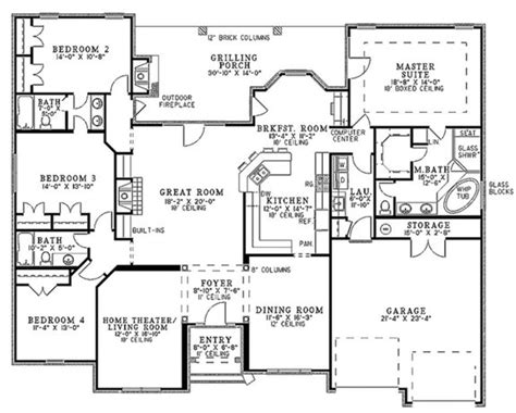 trending ranch style house plans  open floor plans blog eplanscom