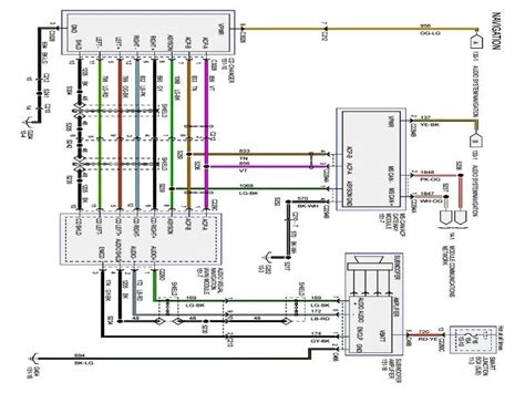 ford explorer radio wiring diagram easy wiring