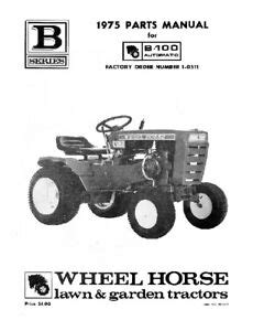 wheel horse tractor parts manual   auto
